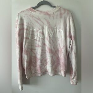 Calvin Klein Performance Tie Dye Crew Neck